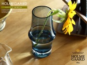 HOLMEGAARD ARC フラワーベース高さ15cmサイズ（ダークブルー）