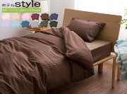 枕・布団カバー3点セット　ホテルstyle（ホテルスタイル）