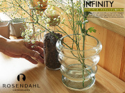 ROSENDAHL COPENHAGEN  フラワーベース INFINITY（インフィニティ）16cmサイズ