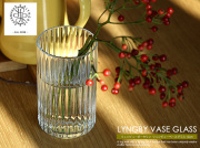 LYNGBY PORCELAIN　LYNGBY VASE GLASS（リュンビューベースグラス）12cm