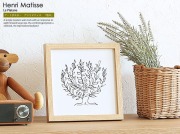 ミニアートポスター　Henri Matisse「低木」
