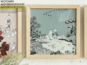 アートポスター　MOOMIN　MIZUBENOFUTARI（水辺のふたり）