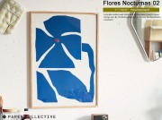 アートポスター　Paper Collective (ペーパーコレクティブ)  Flores Nocturnas 02