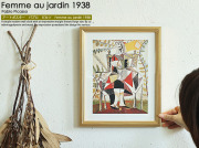 アートポスター　Pablo Picasso Femme au jardin 1938