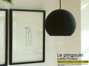 アートポスター　Pablo Picasso Le pingouin（パブロ ピカソ　ペンギン）