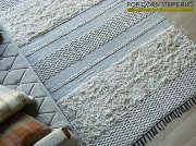 ラグマット　POP CORN STRIPE RUG