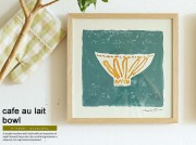 アートポスター　cafe au lait bowl（カフェオレボウル）