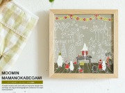 アートポスター　MOOMIN　MAMANOKABEGAMI（ママの壁紙）