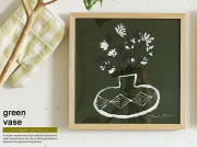アートポスター　green vase（グリーンベース）