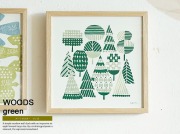 アートポスター　WOODS（ウッズ）