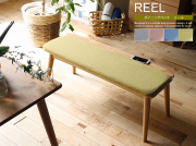 ダイニングベンチ　REEL(リール) ナチュラル　