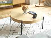 アウトレット‼️JOURNAL オーク材 60cm 円形リビングテーブル テーブル・机・リビングテーブル 円形タイプ通販 | 北欧・ヴィンテージ