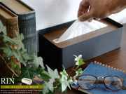 RIN（リン）　フタ付きティッシュケース　Mサイズ