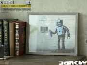 アートポスター　Banksy  (バンクシー) 　Robot