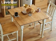 copper ダイニングテーブル　ナチュラル色 シンプルなグレー×天然木家具ADDaBIT ダイニングテーブル(85
