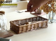 ギフトカゴ　バスケットA　ブラウン
