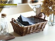 ギフトカゴ　バスケットB　ブラウン