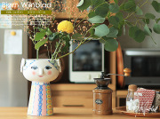 Bjorn Wiinblad（ビヨン・ヴィンブラッド） EVA フラワーベース／ピンク