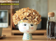 Bjorn Wiinblad（ビヨン・ヴィンブラッド） EVA フラワーポット／高さ14.5cmタイプ