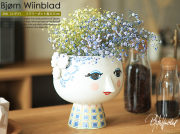 Bjorn Wiinblad（ビヨン・ヴィンブラッド） EVA フラワーポット／ブルー