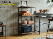 ZAGA（ザガ） オープンラック 幅60cm 4段タイプ