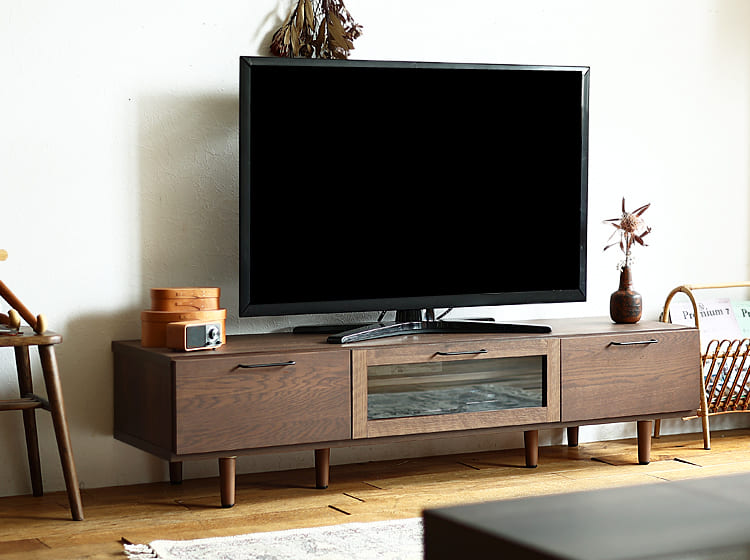 Kirario product/テレビボード　Mion（ミオン）150cmタイプ　ブラウンタイプ