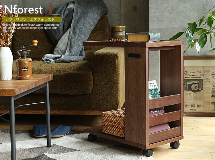 国産カフェワゴン　Nforest（エヌフォレスト）