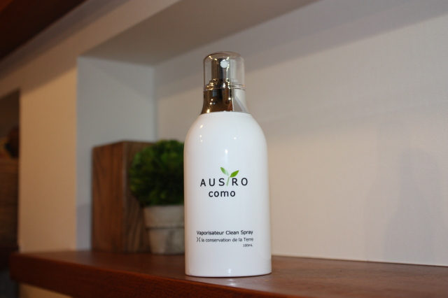 世界初水で洗っても約6時間持続する抗菌スプレーAUSIROcomo 100mL