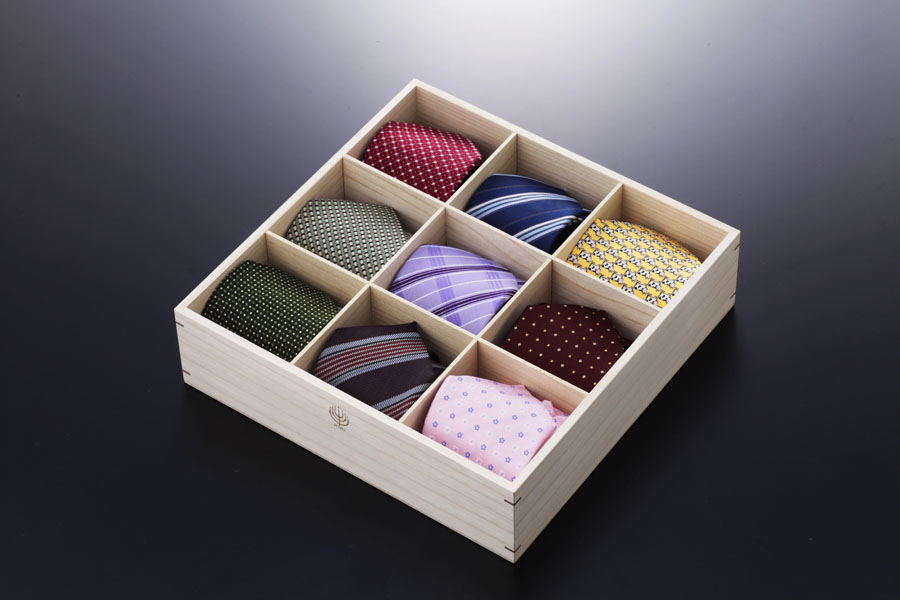 ネクタイ収納ケース（横置きタイプ）