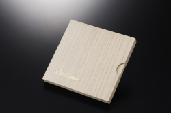 引き蓋(スライド)式　ＣＤ・ＤＶＤ・ブルーレイディスク収納用桐箱