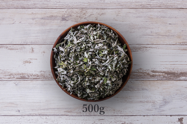 ヨモギ茶500ｇ　国産オーガニック健康茶