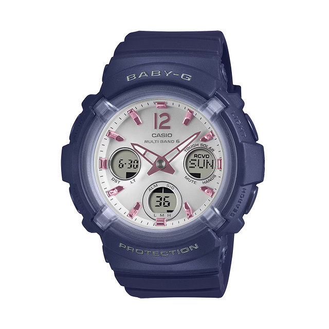Baby-G　ベビージー　（希少モデル） BABY-G プレイフルハーツシリーズ BGA-10-7AJF レディース 電池式