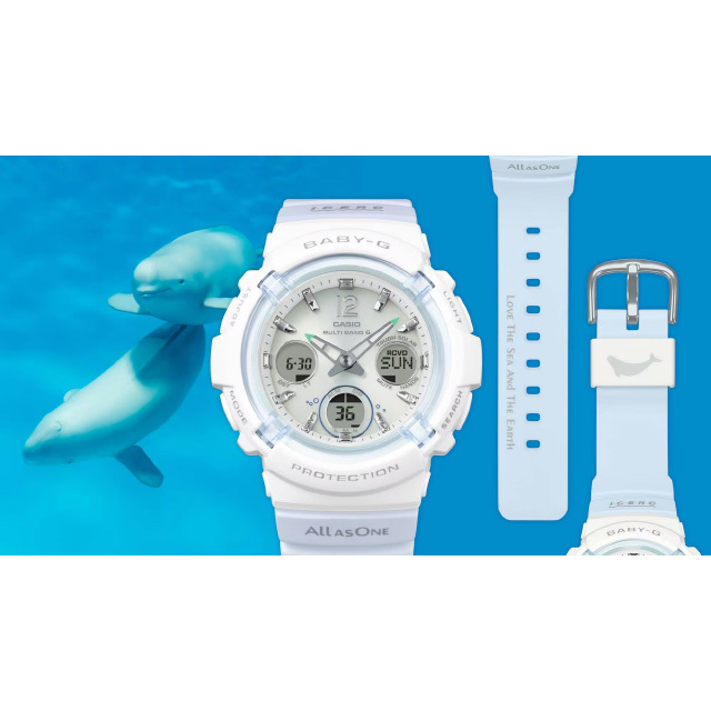 【新品/ICERC限定】BABY-G BGA-2800K-7AJR カシオ BABY-G BGA-2800K-7AJR ICERC Japan コラボ イルクジ スナメリ