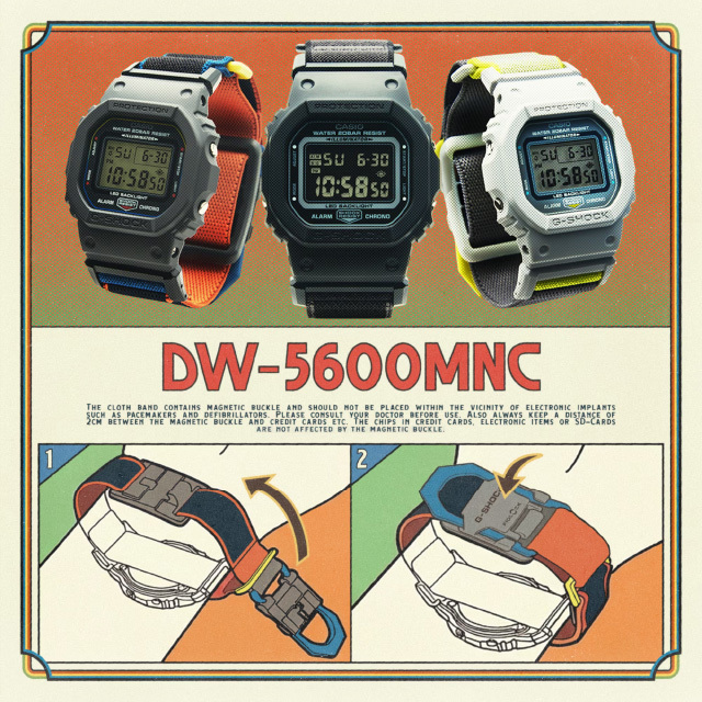 DW-5600MNC-1JF G-SHOCK（ジーショック） デジタル 5600 SERIES