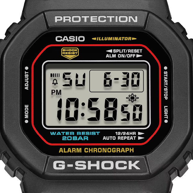DW-5600RL-1JF G-SHOCK（ジーショック） デジタル 5600 SERIES
