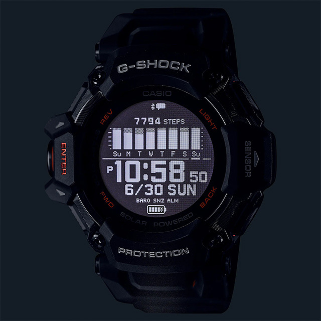 GBD-H2000-1AJR G-SHOCK（ジーショック） G-SQUAD GBD-H2000