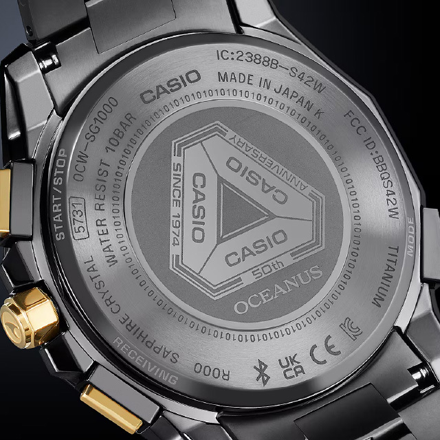 OCW-SG1000ZE-1AJR オシアナス 50周年記念限定 フルコマ OCW-SG1000ZE