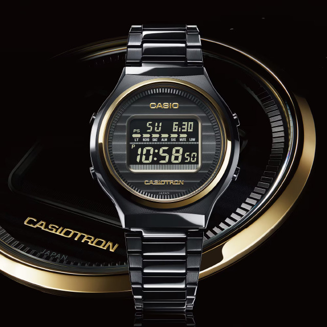 TRN-50ZE-1AJR CASIOTRON(カシオトロン) カシオ腕時計50周年記念