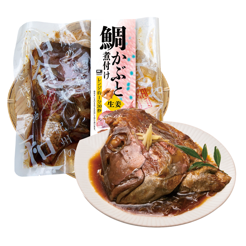 鯛かぶと煮付け