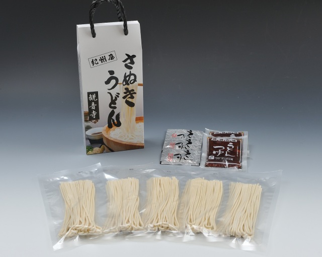 手提げうどん(半生）（つゆ付）（５人前）