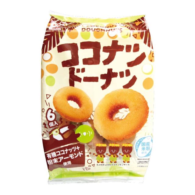 ココナツドーナツ6個入