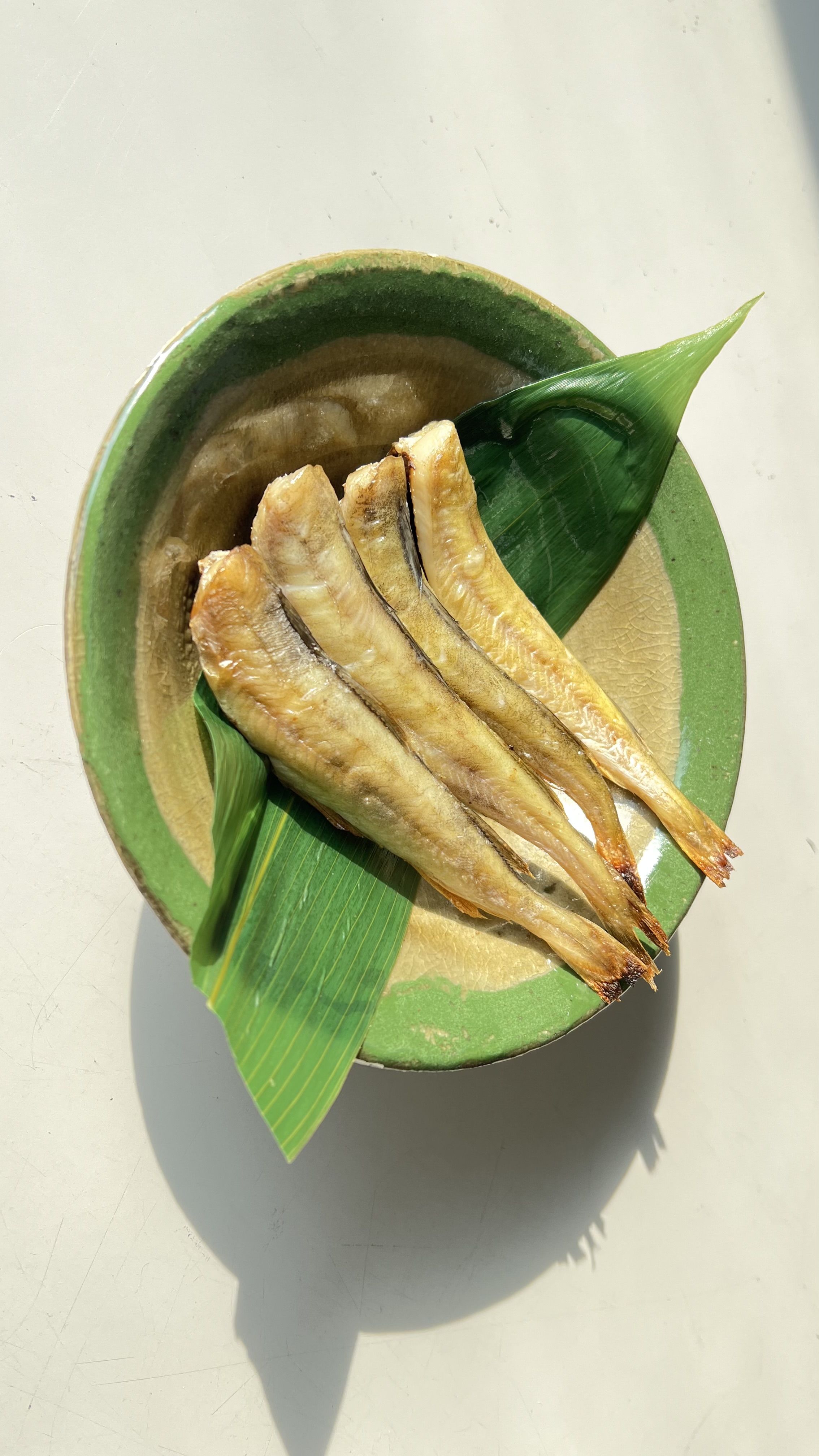 生干しこまい　焼き