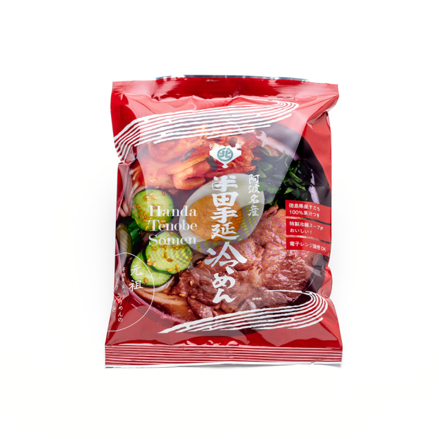 阿波名産半田手延冷めん　ノンフライ即席袋めん(単品)