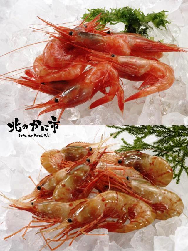 特撰甘エビ（２Ｌ・４００ｇ）＋極上ボタンエビ・大（3００ｇ）セット【2025年・お祝いギフト推奨商品】