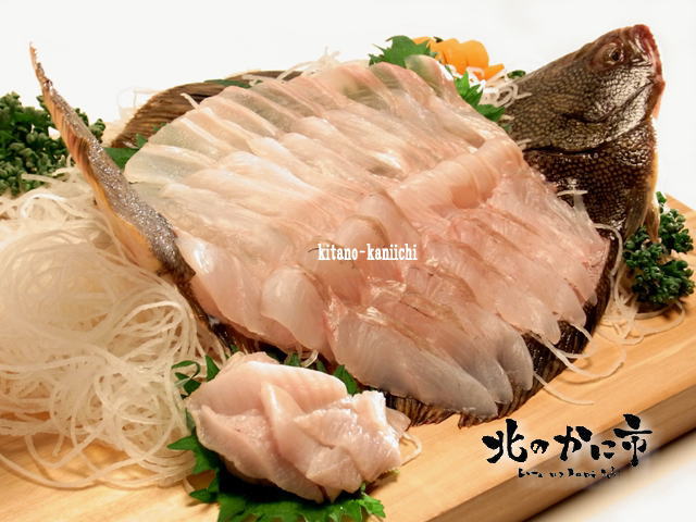 北海道産最高級活〆鰈・松川鰈（マツカワカレイ）お刺身セット）【2025年 お祝いギフト推奨商品】
