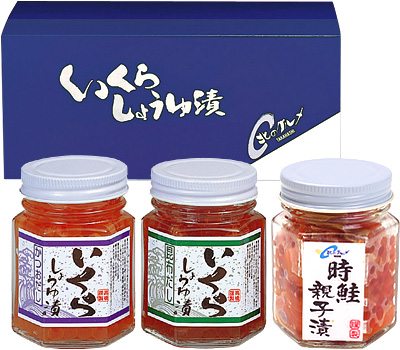 いくら正油漬＆時鮭親子漬
