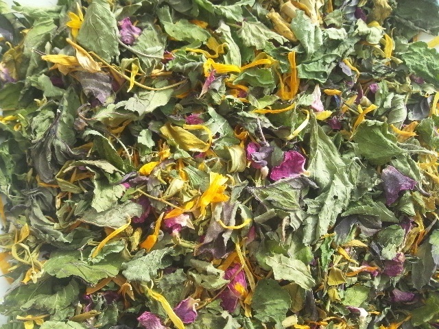 ハーブティー ハッピーデイズ リーフｌ 北海道より減農薬有機肥料の国産ハーブのハーブティーをお届けします