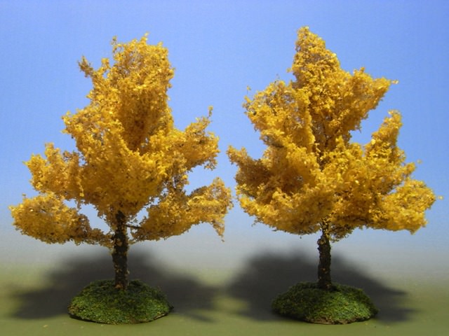 受注製作商品】【Nゲージ】リアルな銀杏【きたろく】ミニジャパンNo,10