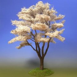 受注製作商品】きたろく【HOゲージ/16番】桜の木「日本の風景素材ミニ