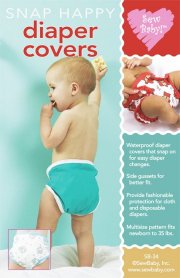 【日本語訳付】Sew Baby! 輸入型紙 Diaper Covers/おむつカバー